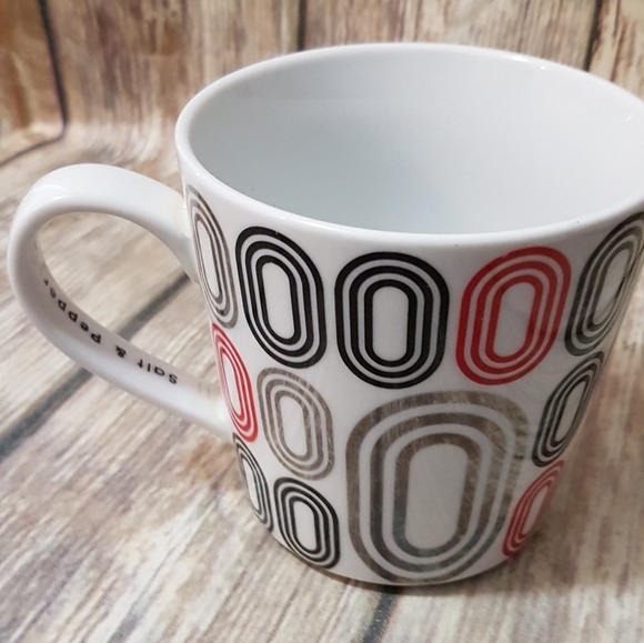 Abstract pattern S&P mug - Picture 3 of 4